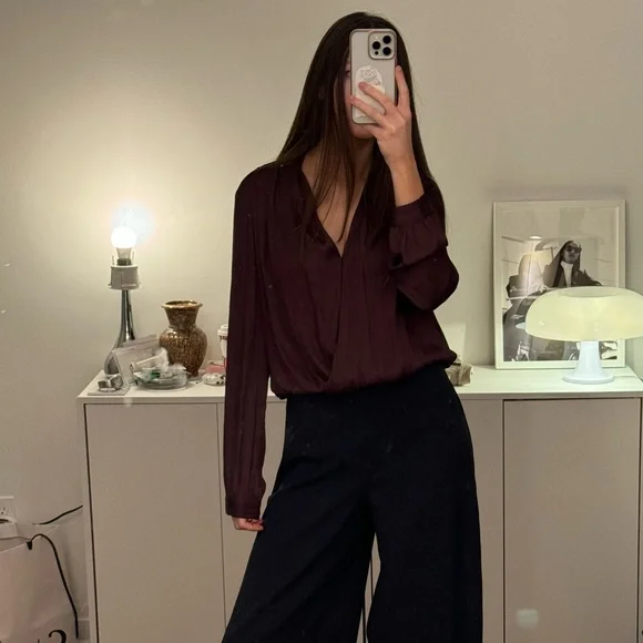 Sevilla bodysuit in fig PAIGE - Picture 4 of 6